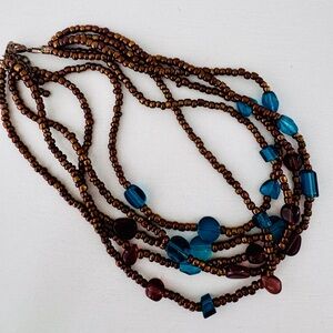 Chic Multicolor Beaded Necklace